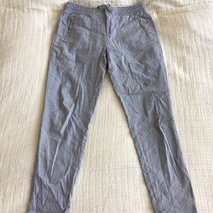 Anthropologie | Lou & grey linen blend joggers